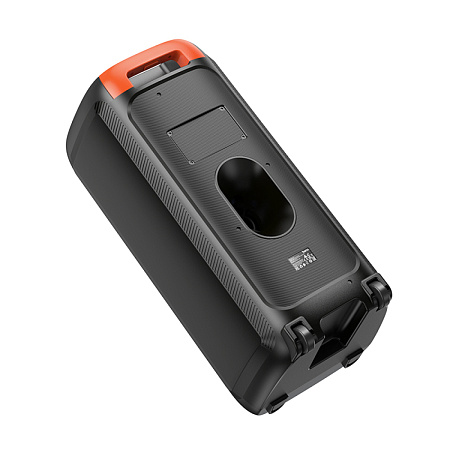 Колонка HA7, +2 беспроводных микрофона, Leader wireless dual-mic outdoor BT speaker, HOCO, черная