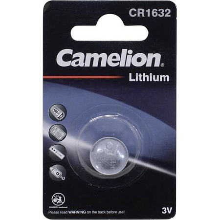 Таблетка CR1632 Camelion (1 батарейка)