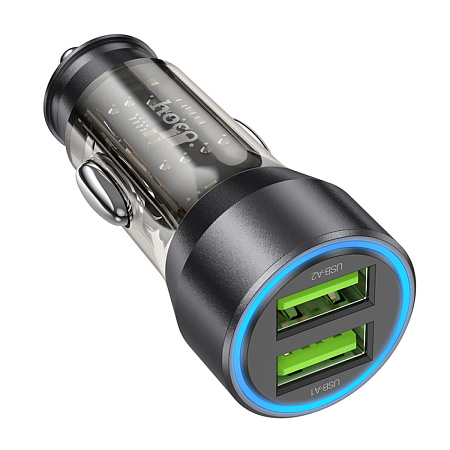 Беспроводное зарядное устройство, CQ17, HOCO, Magsafe с дисплеем и подсветкой, черный