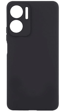 Чехол силиконовый для Xiaomi Redmi Note 11E, c защитой камеры, X-CASE, черный