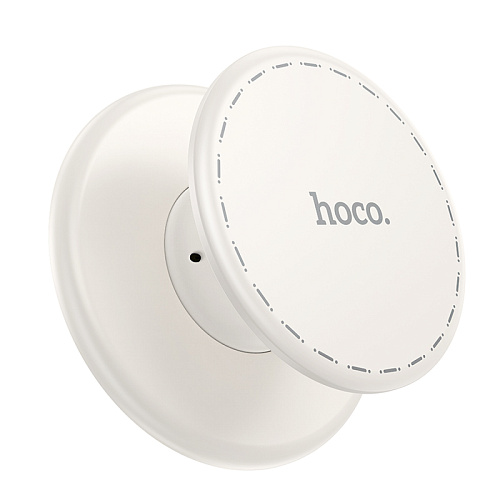 Поп-сокет магнитный (Magsafe), GH8, Hoco, вес: 29g, цвет молочный белый