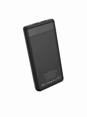 Универсальный Доп. Аккумулятор 10000mAh, J59, HOCO, черный