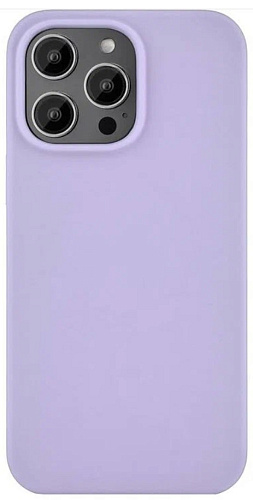 Чехол-накладка для iPhone 14 Pro Max, Silicon Case, без лого, сиреневый