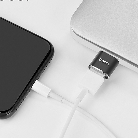 Переходник OTG Type-C на USB, UA5, HOCO