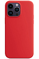 Чехол-накладка для iPhone 14 Pro Max, Silicon Case, без лого, красный