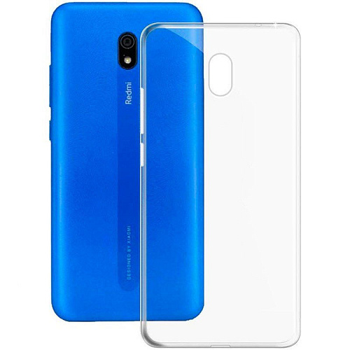 Чехол силиконовый для Xiaomi Redmi 8A, прозрачный
