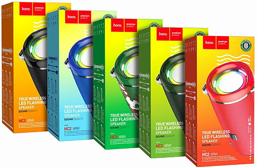 Колонка HC2 Xpress sports BT speaker, HOCO, красная