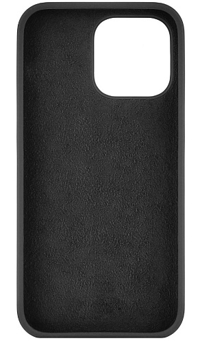 Чехол-накладка для iPhone 14 Pro Max, Silicon Case, без лого, черный