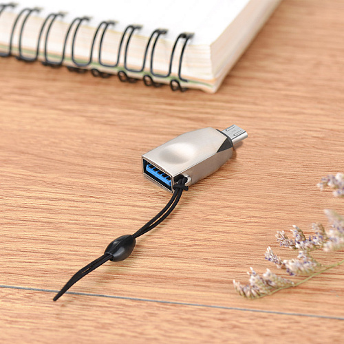 Переходник Micro-USB на OTG, HOCO, UA10