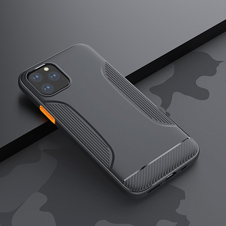 Чехол силиконовый для IPhone 11 Pro, Warrior Series TPU, HOCO, черный