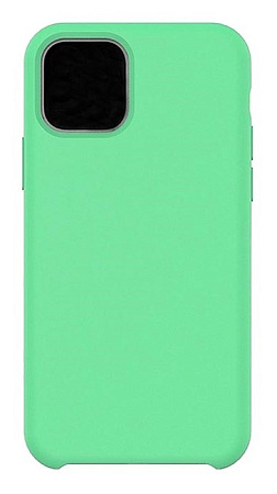 Чехол - накладка для iPhone 12 Pro Max, Silicon Case, мятный