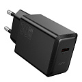 Сетевое зарядное устройство, 1 PD 30W  (N70), HOCO, цвет черный