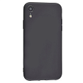 Чехол силиконовый для iPhone XR (6.1), good quality, с защитой камеры, X-CASE, черный