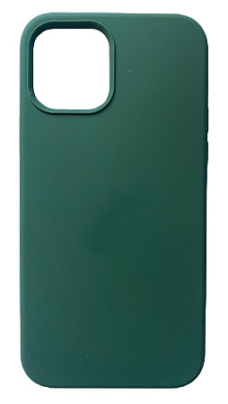 Чехол - накладка для iPhone 11, Silicon Case, без лого, сосновый лес