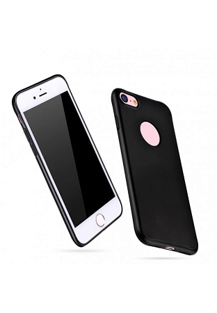 Чехол силиконовый для iPhone 6 Plus/6S Plus, HOCO, Juice series, черный