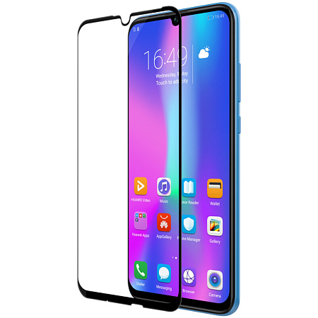 Защитное стекло на Honor 10I/Honor 10 lite/Honor 20I/Honor 20 Lite/ P Smart 2019/P Smart+ 2019, 9D, черный
