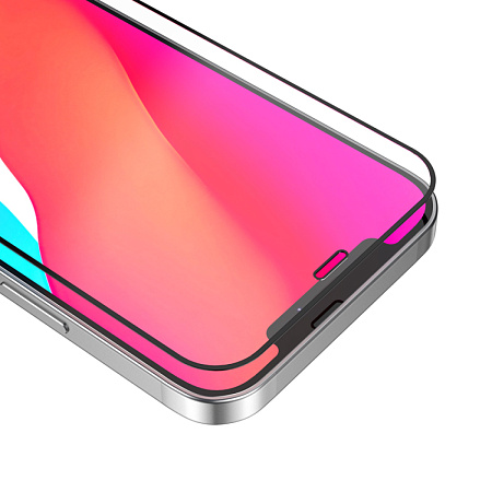 Защитное стекло на iPhone 12 (6.1)/12 PRO (6.1), REMAX, GL-27, черное