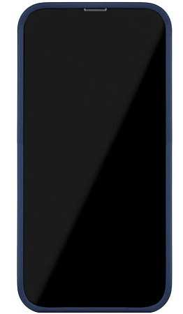 Чехол-накладка для iPhone 14 Pro Max, Silicon Case, без лого, темно-синий