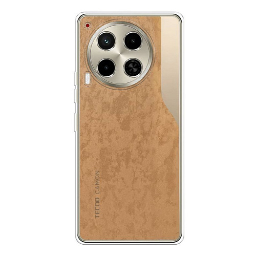 Чехол силиконовый для TECNO Camon 30 (4G), с защитой камеры, X-CASE, прозрачный