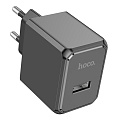 Сетевое зарядное устройство, 1 USB 2.1A (CS11A), HOCO, черный