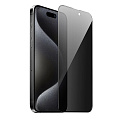 Защитное стекло для iPhone 16 Pro/17, G15, HOCO, Guardian shield series full-screen anti-spy tempered glass, черное