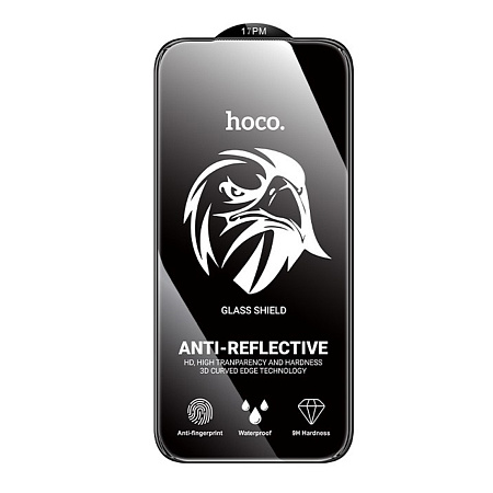 Защитное стекло для iPhone 18 Pro Max/17 Pro Max, A40, HOCO, прозрачность 95%, тонкая рамка