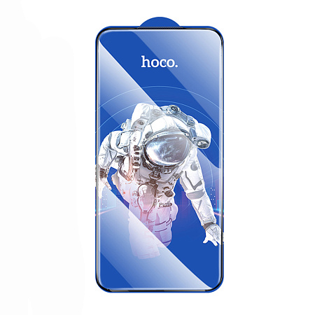 Защитное стекло для iPhone 17 Pro Max, G14, HOCO, Guardian shield series full-screen HD tempered glass, черное