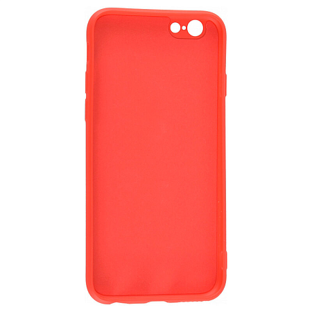 Чехол силиконовый для iPhone 6/6s,  good quality, X-CASE, красный