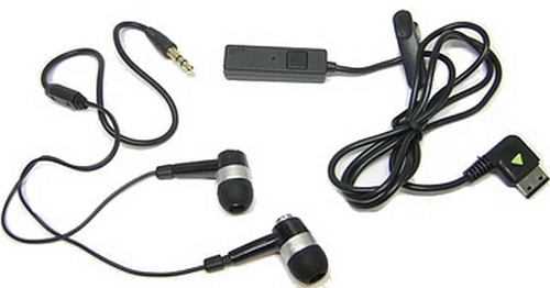 Наушники SA stereo headset, вакуумные, черные