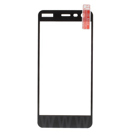 Защитное стекло на Nokia 2, 3D, черный, X-CASE