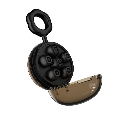 Беруши, M201, HOCO, размер S, M, L, с кейсом, с эффектом памяти, черный