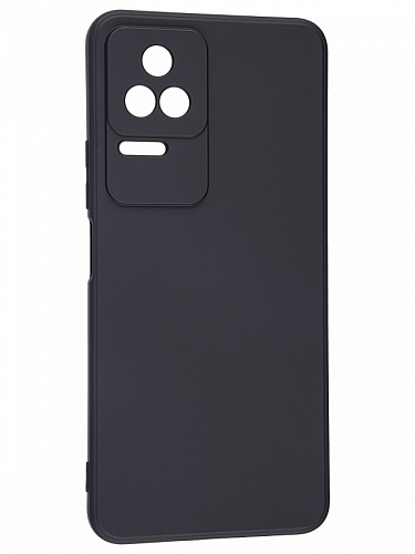 Чехол силиконовый для Xiaomi Poco F4 Global, c защитой камеры, X-CASE, черный