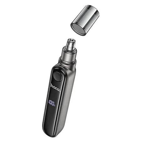 Триммер для носа с дисплеем, HP33, HOCO, серый