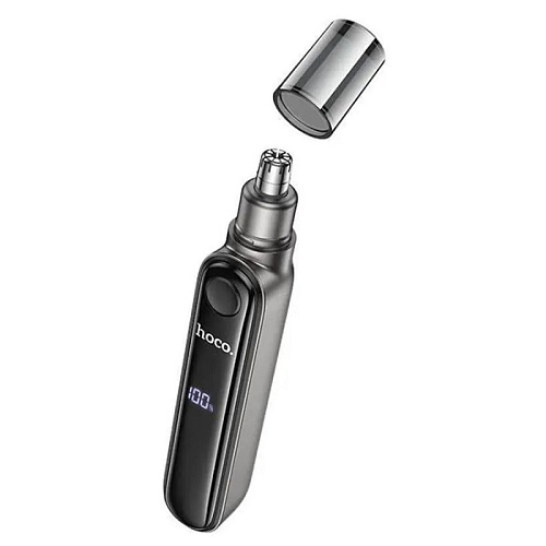 Триммер для носа с дисплеем, HP33, HOCO, серый