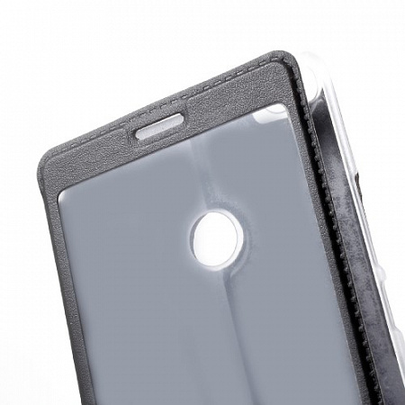 Чехол-книжка для Xiaomi Redmi Note 3, DU DU, боковой, серый