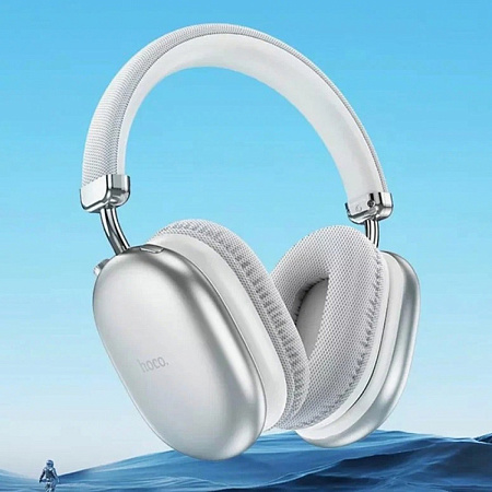 Беспроводные наушники W35 Max, HOCO, серебристый