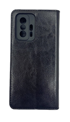 Чехол-книжка для Xiaomi Mi 11T/Mi 11T Pro, боковой, экокожа, черный
