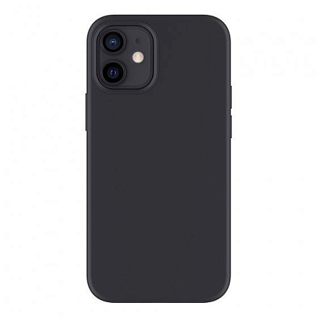 Чехол силиконовый для iPhone 12 Mini (5.4), good quality, X-CASE, черный