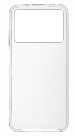 Чехол силиконовый для Xiaomi Poco X4 Pro (5G), X-CASE, прозрачный