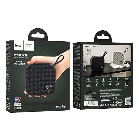 Колонка HC22 Auspicious sports BT speaker, HOCO, черный