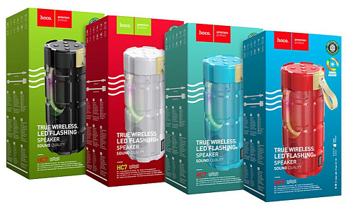 Колонка HC7 Pleasant sports BT speaker, HOCO, черная