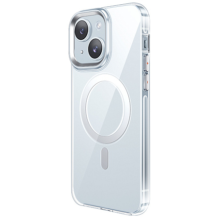 Чехол для iPhone 15, PC, Магнитный (MagSafe), AS3, HOCO, прозрачный