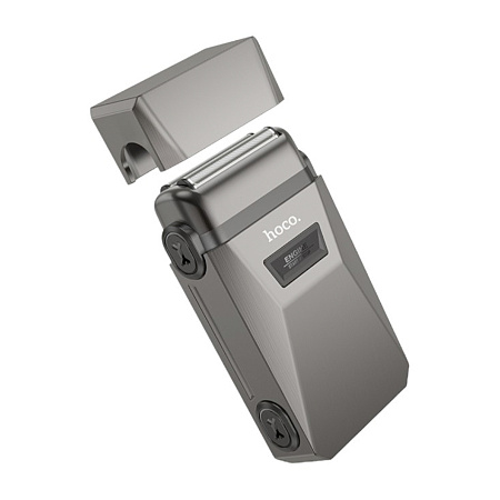 Электробритва с двойным лезвием HP31, Hoco, серый