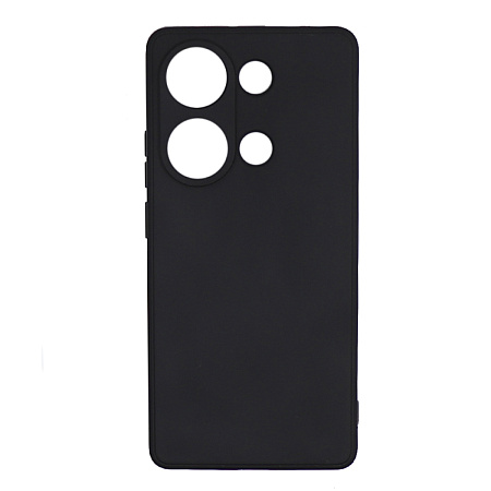 Чехол силиконовый для Xiaomi Redmi Note 13 Pro (4G)/Poco M6 Pro (4G), good quality, с защитой камеры, X-CASE, черный