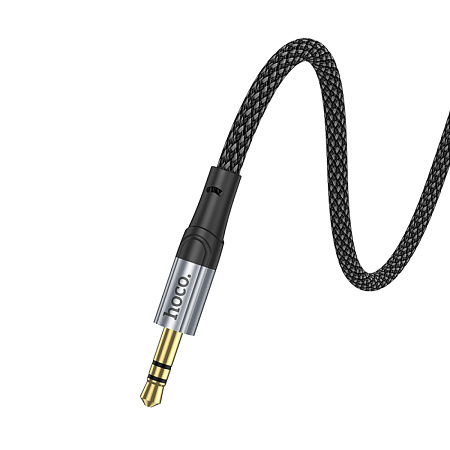 AUX Audio кабель 3,5 мм на Type-C, UPA26, HOCO, черный