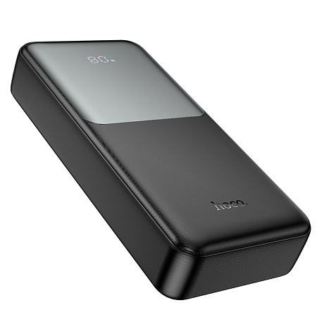 Универсальный Доп. Аккумулятор 20000mAh, J136A, HOCO, выход: 2 USB (22.5W)+1 PD (20W) с дисплеем, черный