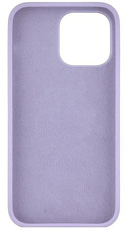 Чехол-накладка для iPhone 14 Pro Max, Silicon Case, без лого, сиреневый