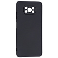 Чехол силиконовый для Xiaomi Poco X3/Poco X3 Pro/Poco X3 NFC, good quality, с защитой камеры, X-CASE, черный