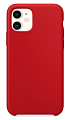 Чехол - накладка для iPhone 11, Silicon Case, красный