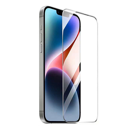 Защитное стекло для iPhone 15/16, A36, HOCO, 3D full screen HD tempered glass, черное